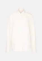 Shirt blouse with long cuff in Ecru |  Seidensticker Onlineshop