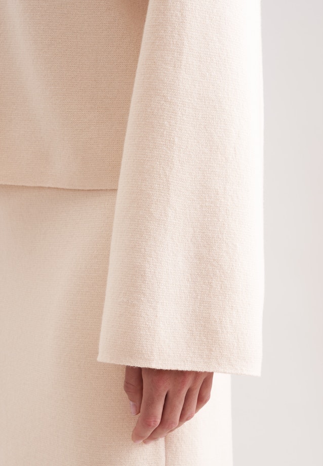 Turtleneck Pullover mit Kaschmir in Ecru |  Seidensticker Onlineshop