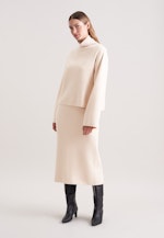 Turtleneck Pullover mit Kaschmir in Ecru |  Seidensticker Onlineshop