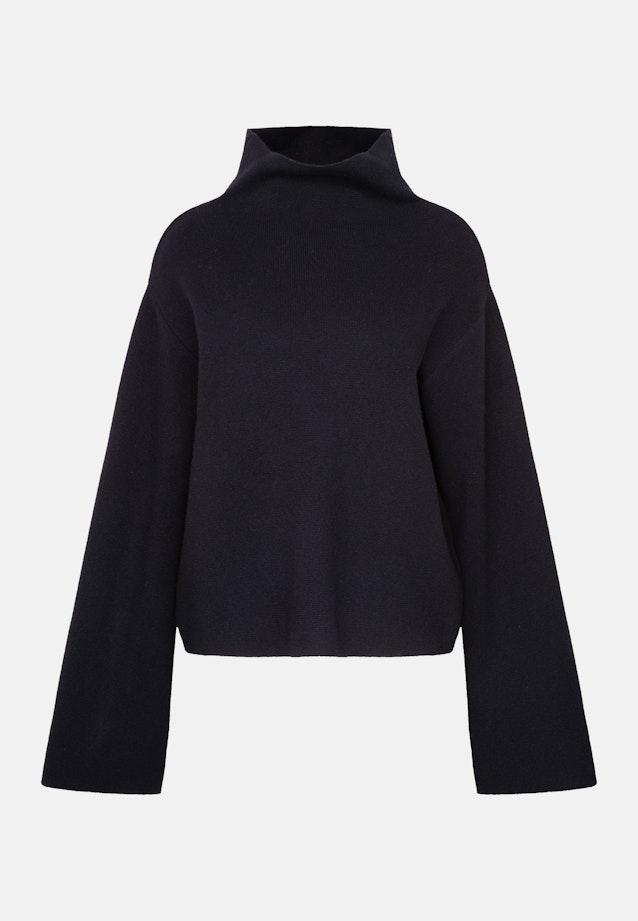 Turtleneck Pullover mit Kaschmir in Schwarz |  Seidensticker Onlineshop