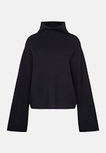 Turtleneck Pullover mit Kaschmir in Schwarz |  Seidensticker Onlineshop