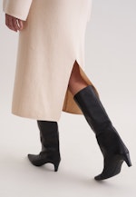 Schmaler Strickrock in Ecru |  Seidensticker Onlineshop