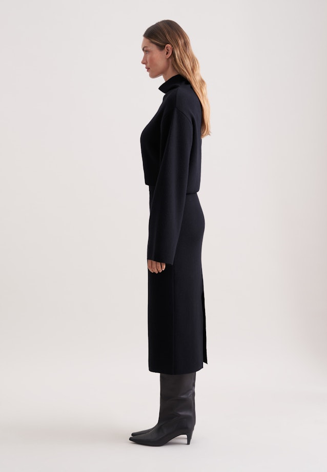 Schmaler Strickrock in Schwarz |  Seidensticker Onlineshop