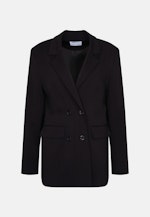 Zweireihiger Oversize Blazer in Schwarz |  Seidensticker Onlineshop