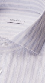Regular Chemise d'affaires Rayures in Bleu Clair |  Seidensticker Onlineshop