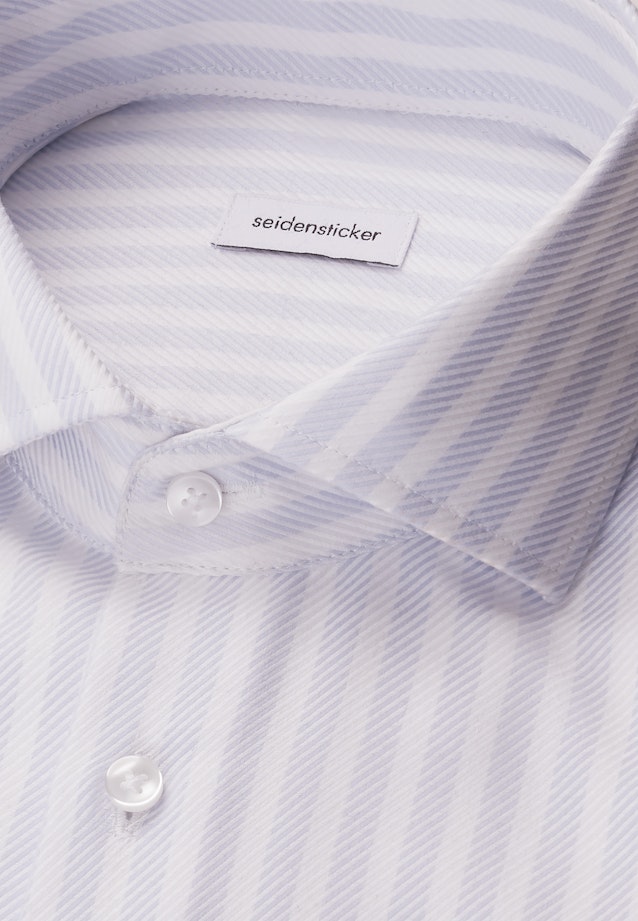 Regular Business Hemd Gestreift in Hellblau |  Seidensticker Onlineshop