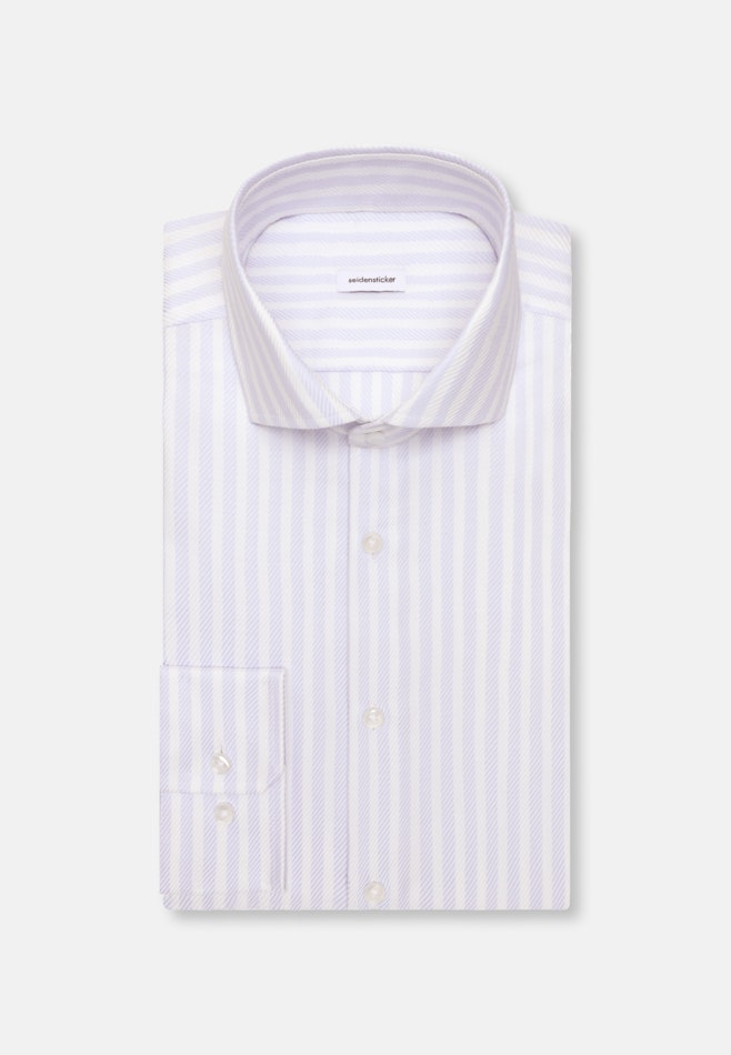 Regular Chemise d'affaires Rayures dans Bleu Clair | Boutique en ligne Seidensticker