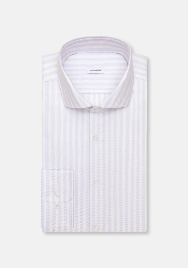 Regular Chemise d'affaires Rayures dans Bleu Clair | Boutique en ligne Seidensticker