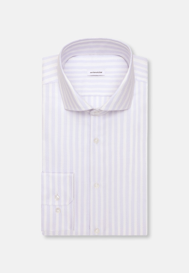 Regular Business Hemd Gestreift in Hellblau |  Seidensticker Onlineshop