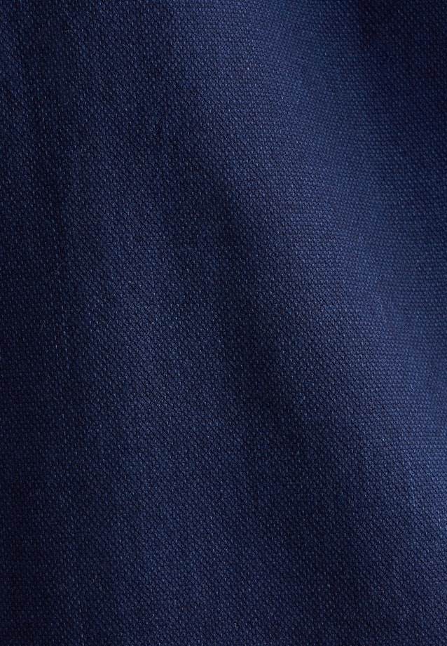 Regular Casual Hemd Struktur in Dunkelblau |  Seidensticker Onlineshop