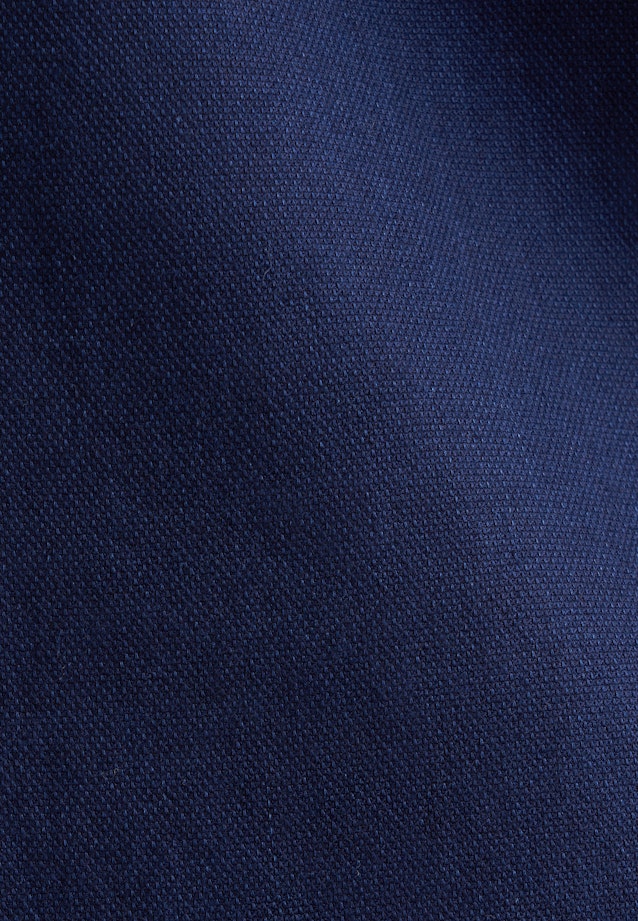 Slim Chemise décontractée Structure in Bleu Foncé |  Seidensticker Onlineshop