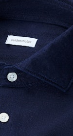 Slim Casual Hemd Struktur in Dunkelblau |  Seidensticker Onlineshop