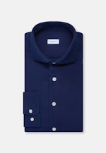 Slim Casual Hemd Struktur in Dunkelblau |  Seidensticker Onlineshop