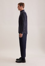 Slim Chemise en flanelle Uni in Gris |  Seidensticker Onlineshop