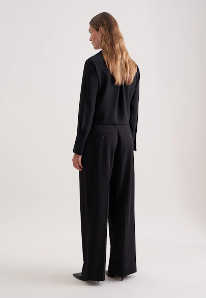 Pantalon plissé in Noir |  Seidensticker Onlineshop