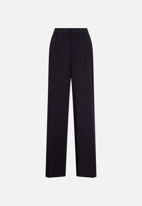 Bundfaltenhose in Schwarz |  Seidensticker Onlineshop