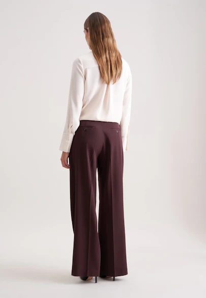 Pleated trousers in Braun |  Seidensticker Onlineshop