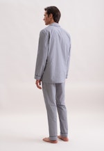 Regular Pyjama Karo in Dunkelblau |  Seidensticker Onlineshop