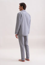 Regular Pyjama Gestreift in Dunkelblau |  Seidensticker Onlineshop