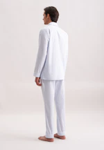 Regular Pyjama Gestreift in Hellblau |  Seidensticker Onlineshop