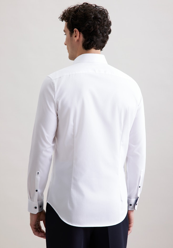 Shaped Business Hemd Uni in Weiß | Seidensticker Onlineshop