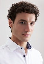 Shaped Business shirt Uni in Weiß |  Seidensticker Onlineshop