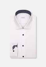 Shaped Business shirt Uni in Weiß |  Seidensticker Onlineshop