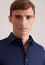 Shaped Business Hemd Uni in Dunkelblau |  Seidensticker Onlineshop