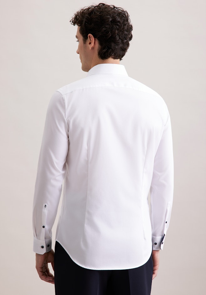 X-Slim Business shirt Uni in Weiß | Seidensticker online shop