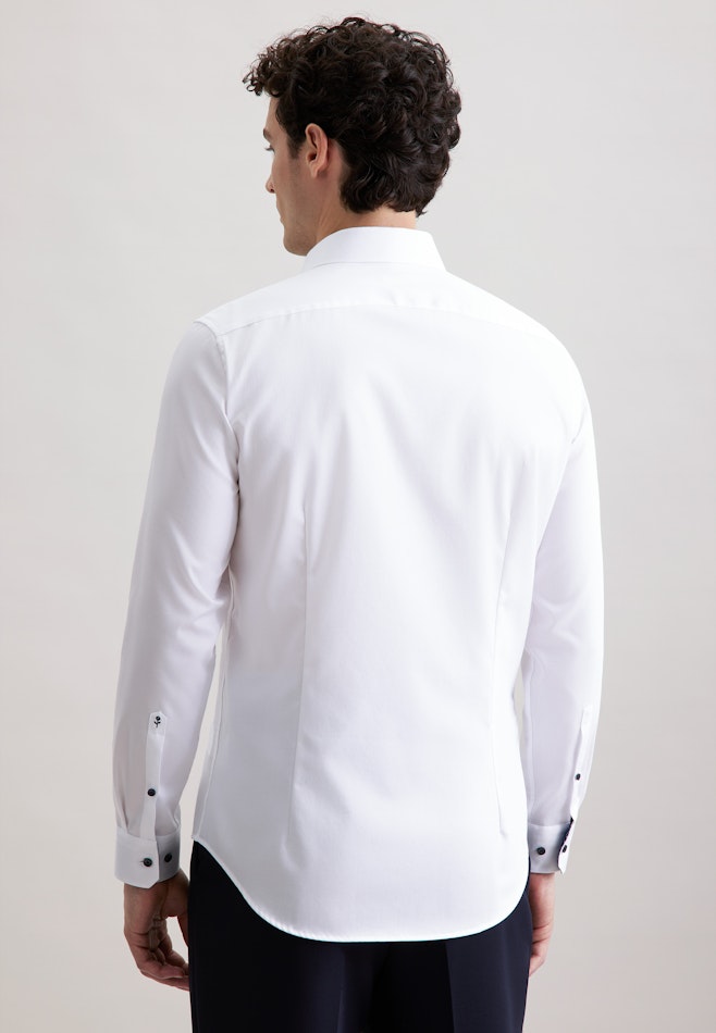 X-Slim Business shirt Uni in Weiß | Seidensticker online shop
