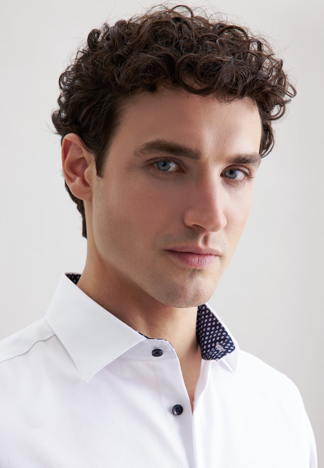 X-Slim Business shirt Uni in Weiß |  Seidensticker Onlineshop