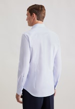 Slim Business Hemd Druck in Hellblau |  Seidensticker Onlineshop