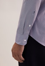 Slim Business Hemd Geometrische Muster in Rot |  Seidensticker Onlineshop