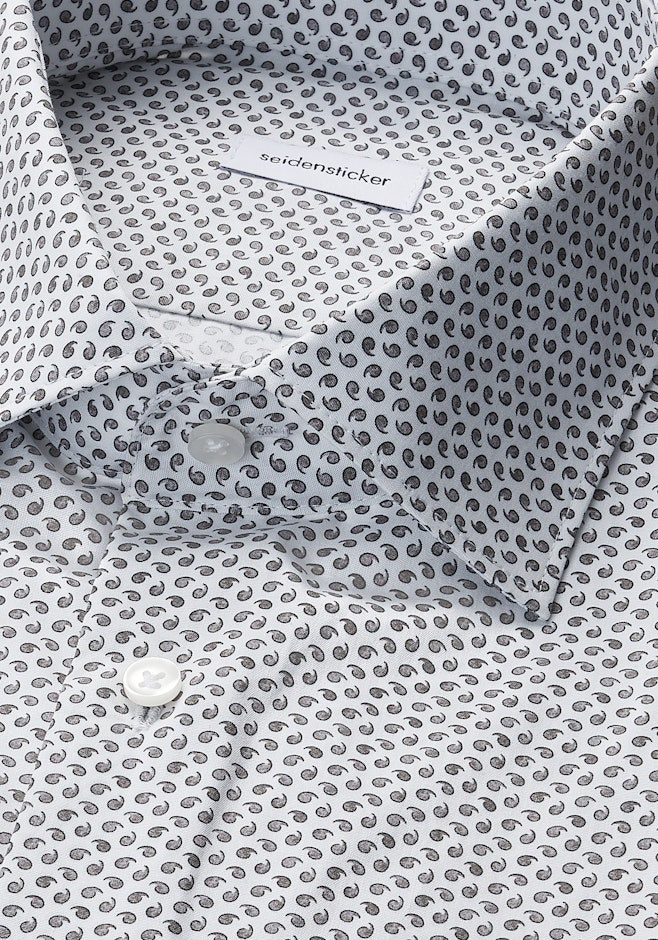 Shaped Chemise d'affaires Imprimé dans Gris | Boutique en ligne Seidensticker