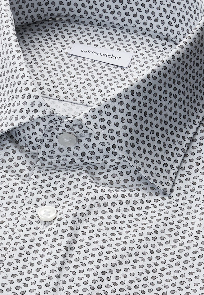 X-Slim Chemise d'affaires Imprimé en chaîne dans Gris | Boutique en ligne Seidensticker