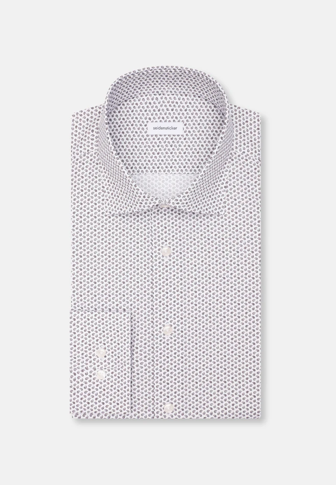 X-Slim Chemise d'affaires Imprimé en chaîne dans Gris | Boutique en ligne Seidensticker