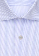 Shaped Business Hemd Druck in Hellblau |  Seidensticker Onlineshop