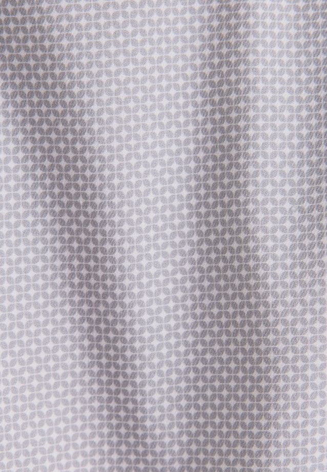 Regular Business Hemd Druck in Grau |  Seidensticker Onlineshop