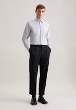 Regular Business shirt Print in Grey |  Seidensticker Onlineshop