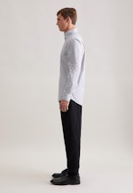 Regular Business shirt Print in Grey |  Seidensticker Onlineshop