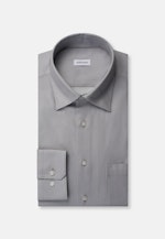 Regular Business shirt Print in Grey |  Seidensticker Onlineshop