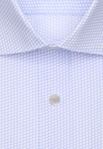 X-Slim Business Hemd Druck in Hellblau |  Seidensticker Onlineshop