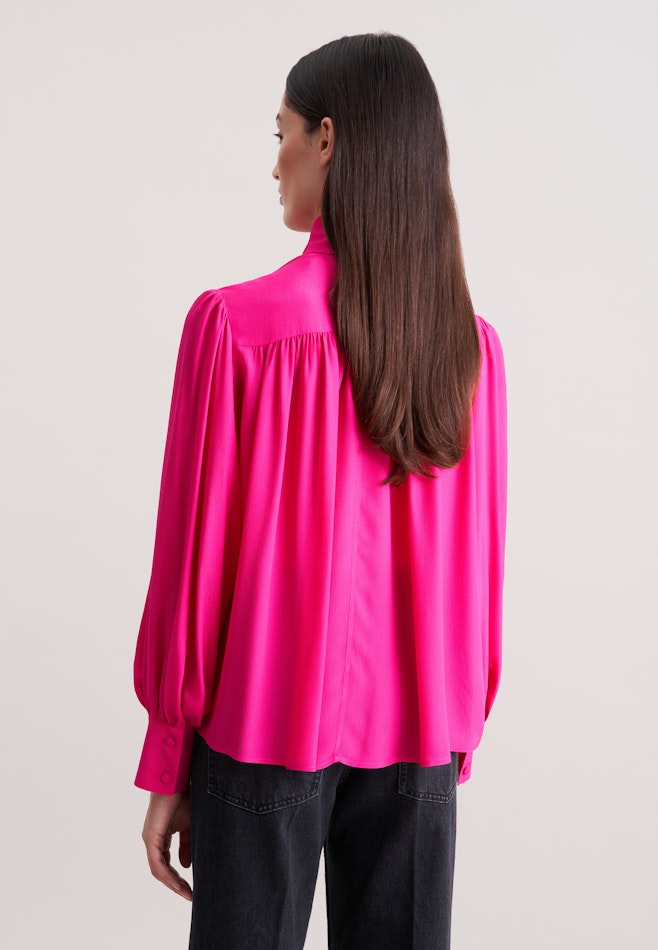 Schluppenbluse aus Chiffon in Rosa | Seidensticker Onlineshop