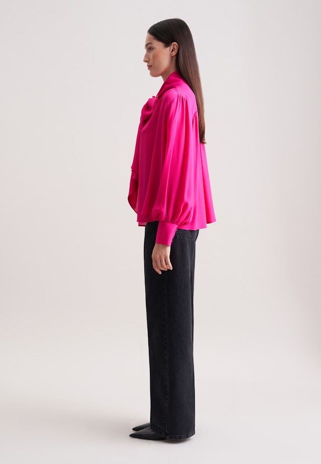 Schluppenbluse aus Chiffon in Rosa |  Seidensticker Onlineshop