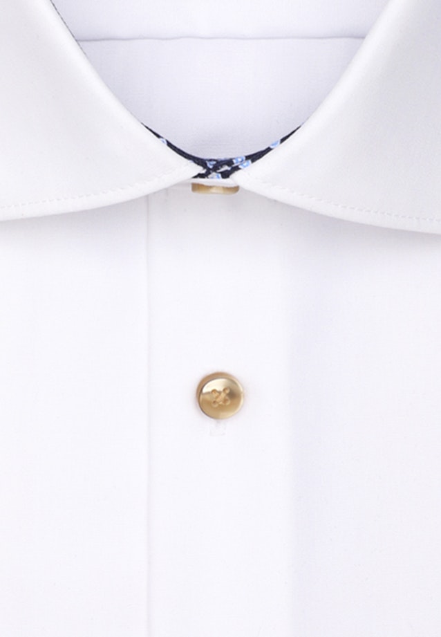 Shaped Business Hemd Uni in Weiß |  Seidensticker Onlineshop