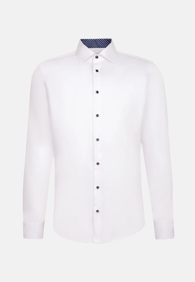 Shaped Chemise d'affaires Uni in Blanc |  Seidensticker Onlineshop
