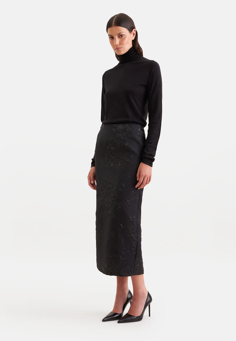 Jacquard Pencilskirt