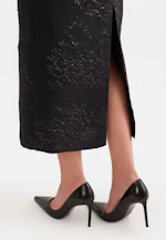 Jacquard Pencilskirt in Schwarz |  Seidensticker Onlineshop