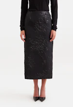 Jacquard Pencilskirt in Schwarz |  Seidensticker Onlineshop