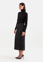 Jacquard Pencilskirt in Schwarz |  Seidensticker Onlineshop
